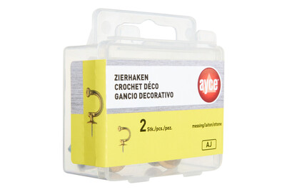 Image of ayce Zierhaken mit Dübel bei JUMBO