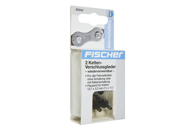 Image of Fischer Velo-Kettenverschlussglied 1/2 x 1/8, 2 Stk bei JUMBO
