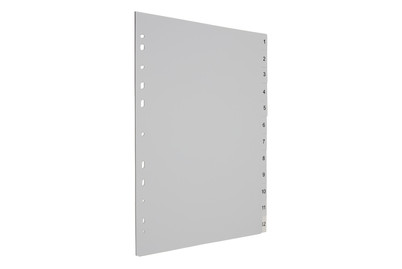 Image of Ordner-Register A4 Zahlen 1 - 12 bei JUMBO