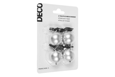 Image of Deco Tischtuchbeschwerer Kugeln bei JUMBO