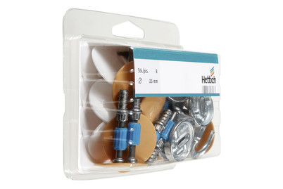 Image of Hettich Verbindungsbeschlag Rastex 25 / 24.5 mm bei JUMBO