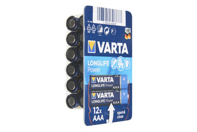 Image of Varta Batterie AAA Longlife Power