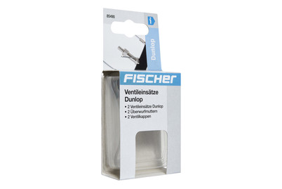 Image of Fischer Ventileinsätze Dunlop 4-teilig bei JUMBO