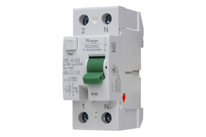 Image of FI-Schutzschalter 2-Polig 1L+N 25A 0,03A bei JUMBO