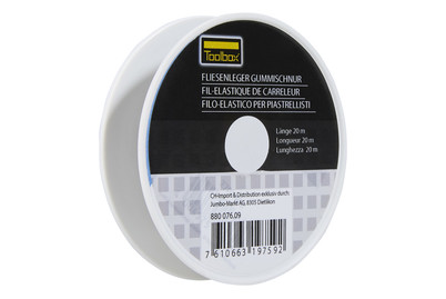 Image of Fliesenlegergummischnur 20 m bei JUMBO