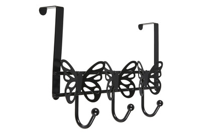 Image of Türgarderobe Butterfly schwarz bei JUMBO
