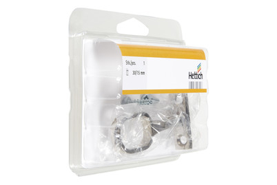 Image of Hettich Schrankrohr Mittelträger Oval 15 x 30 mm bei JUMBO