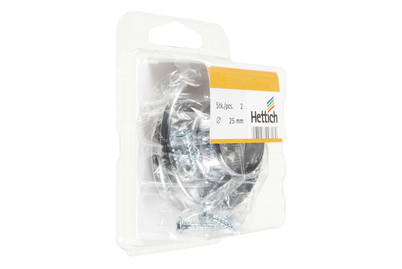 Image of Hettich Schrankrohrlager Ø 25 mm bei JUMBO