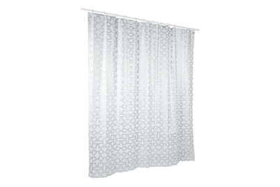 Image of Spirella Duschvorhang Plastik Grid bei JUMBO