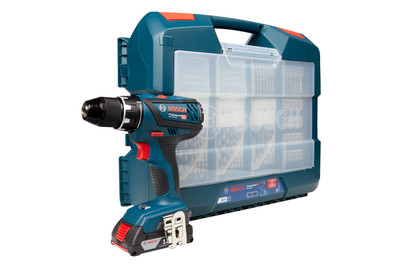 Image of Bosch Blau Akku-Bohrschrauber GSR 18V-28 Professional + 82-tlg. Zubehörset bei JUMBO