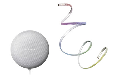 Image of Ledvance Smart-Lautsprecher Google Nest Mini Rock Candy SET bei JUMBO