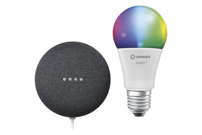 Image of Ledvance Smart-Lautsprecher Google Nest Mini SET bei JUMBO