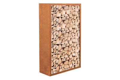 Image of Kaminholzregal Corten Edelrost bei JUMBO