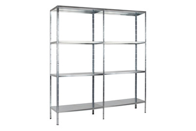 Image of Steckregal Gr.1 180 x 160 x 40 cm verzinkt bei JUMBO