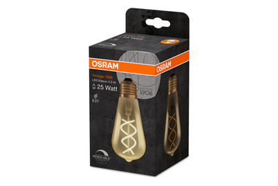 Image of Osram LED-Leuchtmittel Vintage Ledison 1906 E27 250lm