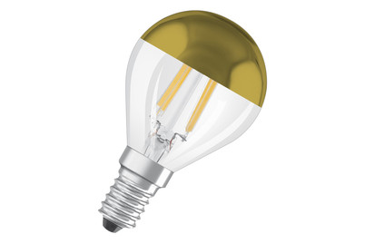 Image of Osram LED-Leuchtmittel Retrofit Classic P Mirror Gold E14