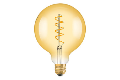 Image of Osram LED-Leuchtmittel 1906 Gold Globe E27 250Lm