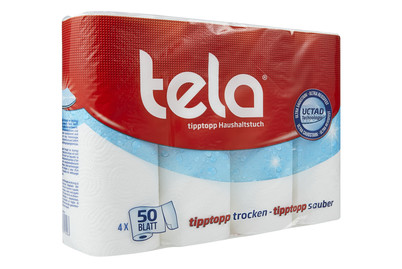 Image of Tela Haushaltrolle tipptopp