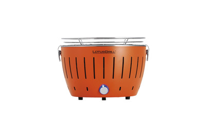 Image of Lotusgrill Holzkohlegrill klein Orange bei JUMBO