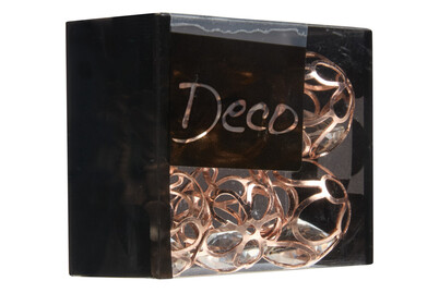 Image of Metal Kugel Blume 28mm gold bei JUMBO