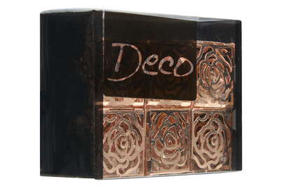 Image of Metal Würfel 28mm gold bei JUMBO