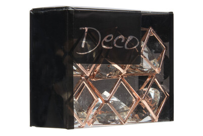 Image of Metal Rhomboid 25mm gold bei JUMBO