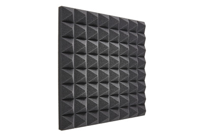 Image of Akustikplatte Pyramide Anthrazit bei JUMBO
