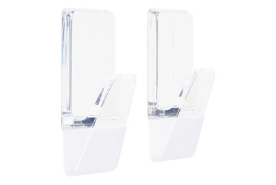 Image of Tesa Powerstrips Transparent Haken Large bei JUMBO