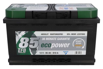 Image of Autobatterie ECO Power EFB 85 bei JUMBO