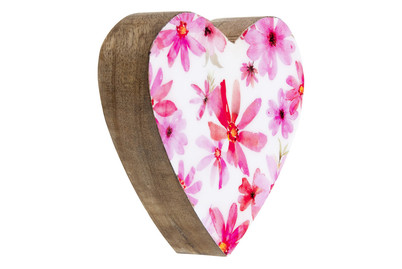 Image of Dekoaufsteller Rosella Herz H11cm bei JUMBO