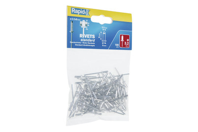 Image of Rapid Rapid Standardnieten 3.2 × 8 mm bei JUMBO
