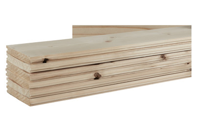 Image of Bodenriemen Fichte 2400 x 144 x 27 mm bei JUMBO