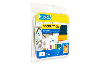 Image of Rapid Klebesticks Farbig 7x90mm 36 ST Bl bei JUMBO
