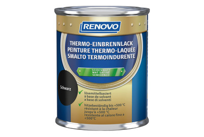 Image of Thermo-Einbrennlack Schwarz 125Ml bei JUMBO