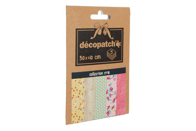 Image of Decopatch-Papier 30x40cm 5 versch. Dess. Nr. 11 bei JUMBO