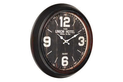 Image of Wanduhr Clock Vintage black