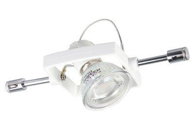 Image of Wire Spot Macii 12Vdc Gu5,3 5X10W Weiss bei JUMBO