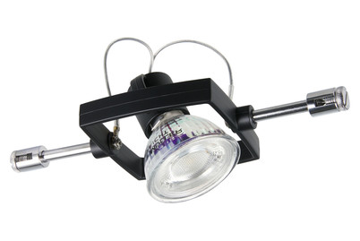 Image of Wire Spot Macii 12Vdc Gu5,3 5X10W Schw. bei JUMBO