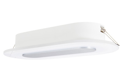 Image of Paulmann LED Einbauleuchte Set Premium Whirl oval 1x8W alu bei JUMBO