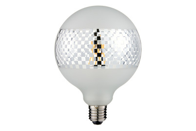 Image of LED G125 E27 silber