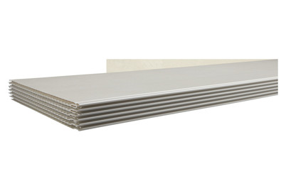Image of PVC-Wandpaneele Element Beton Weiss Touch bei JUMBO