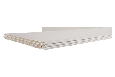 Image of PVC-Wandpaneele Element Holz Altgrau bei JUMBO