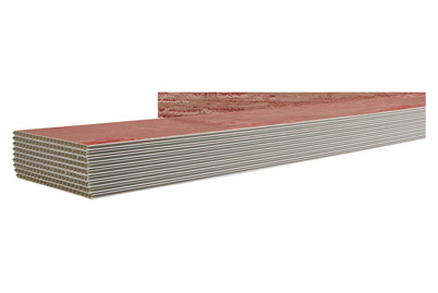 Image of PVC-Wandpaneele Element Cabane Rot bei JUMBO