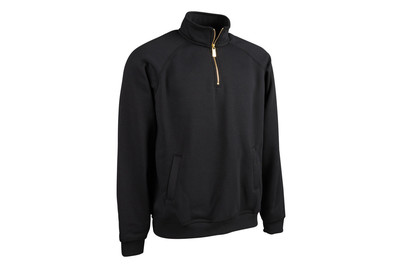 Image of Zip Sweatshirt black L bei JUMBO
