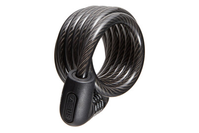 Image of Abus Velo-Spiralkabelschloss Tresor 6512/180 schwarz bei JUMBO
