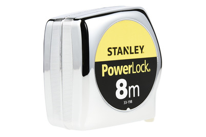 Image of Stanley Bandmaß Powerlock Rollmeter, 8 m bei JUMBO