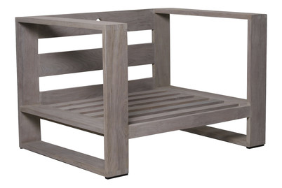 Image of Loungestuhl Sunset Teak Grau bei JUMBO