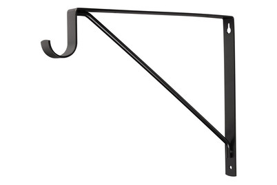 Image of Hakenkonsole schwarz 260x300mm bei JUMBO