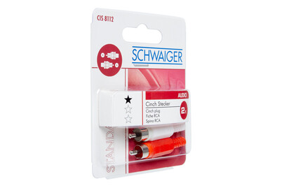 Image of Schwaiger Cinch Stecker Audio bei JUMBO