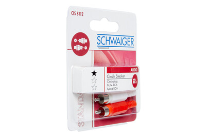 Image of Schwaiger Cinch Stecker Audio